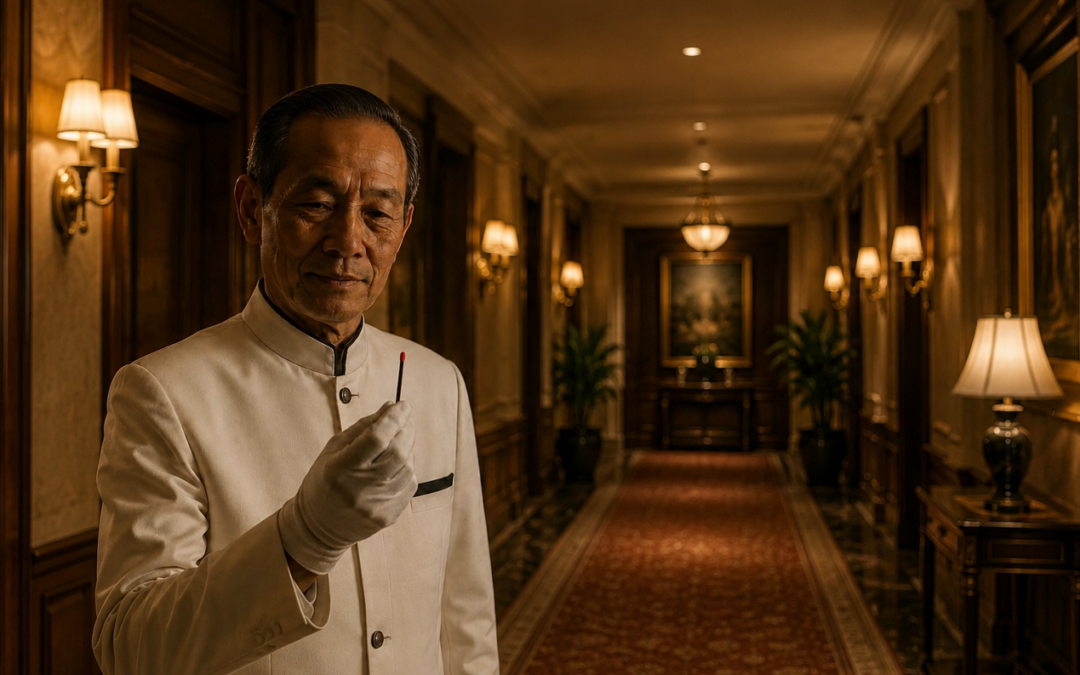 Das schwarze Streichholz im Oriental